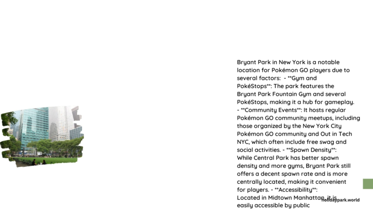 bryant park new york pokemon go