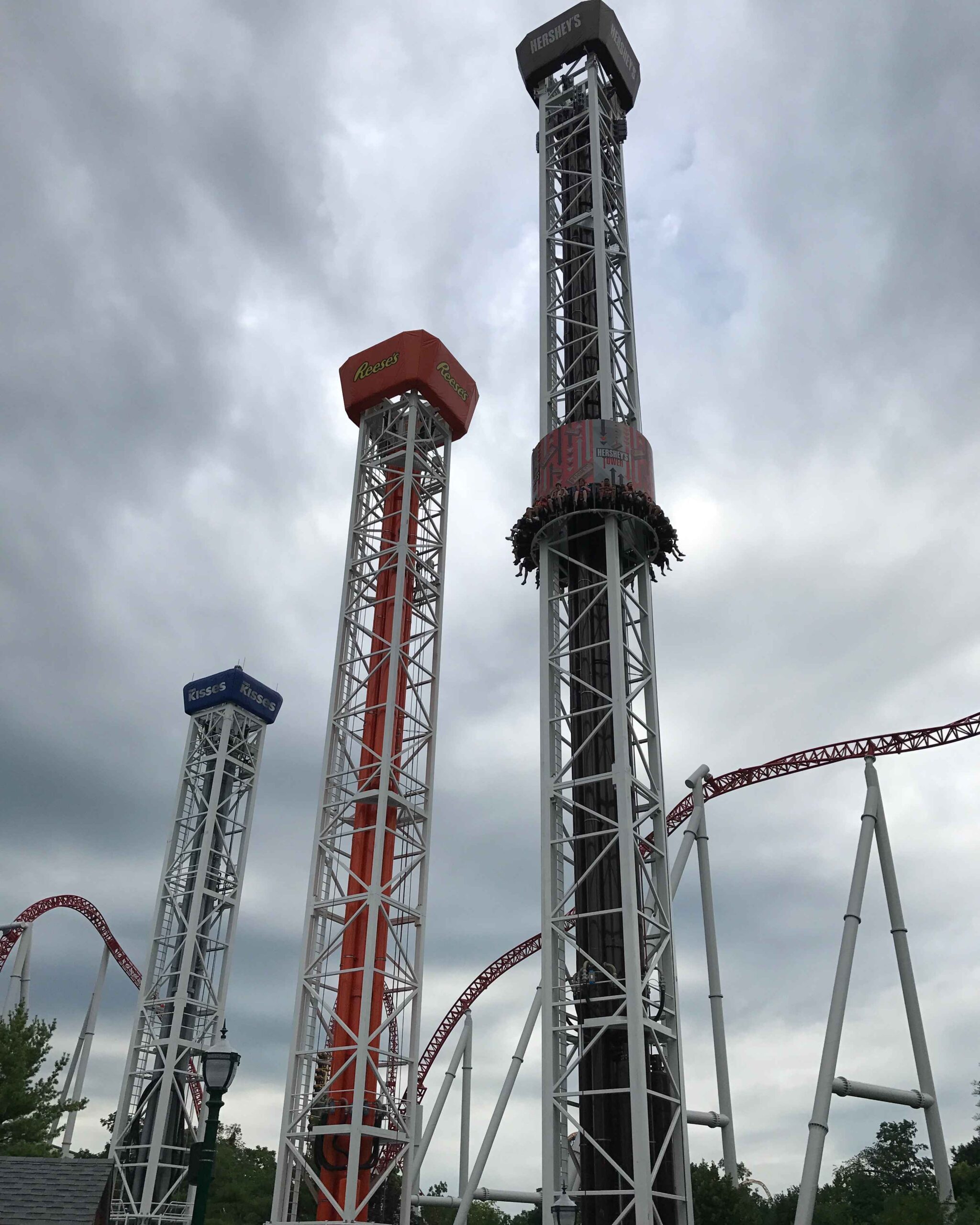 hershey park and bringing snacks