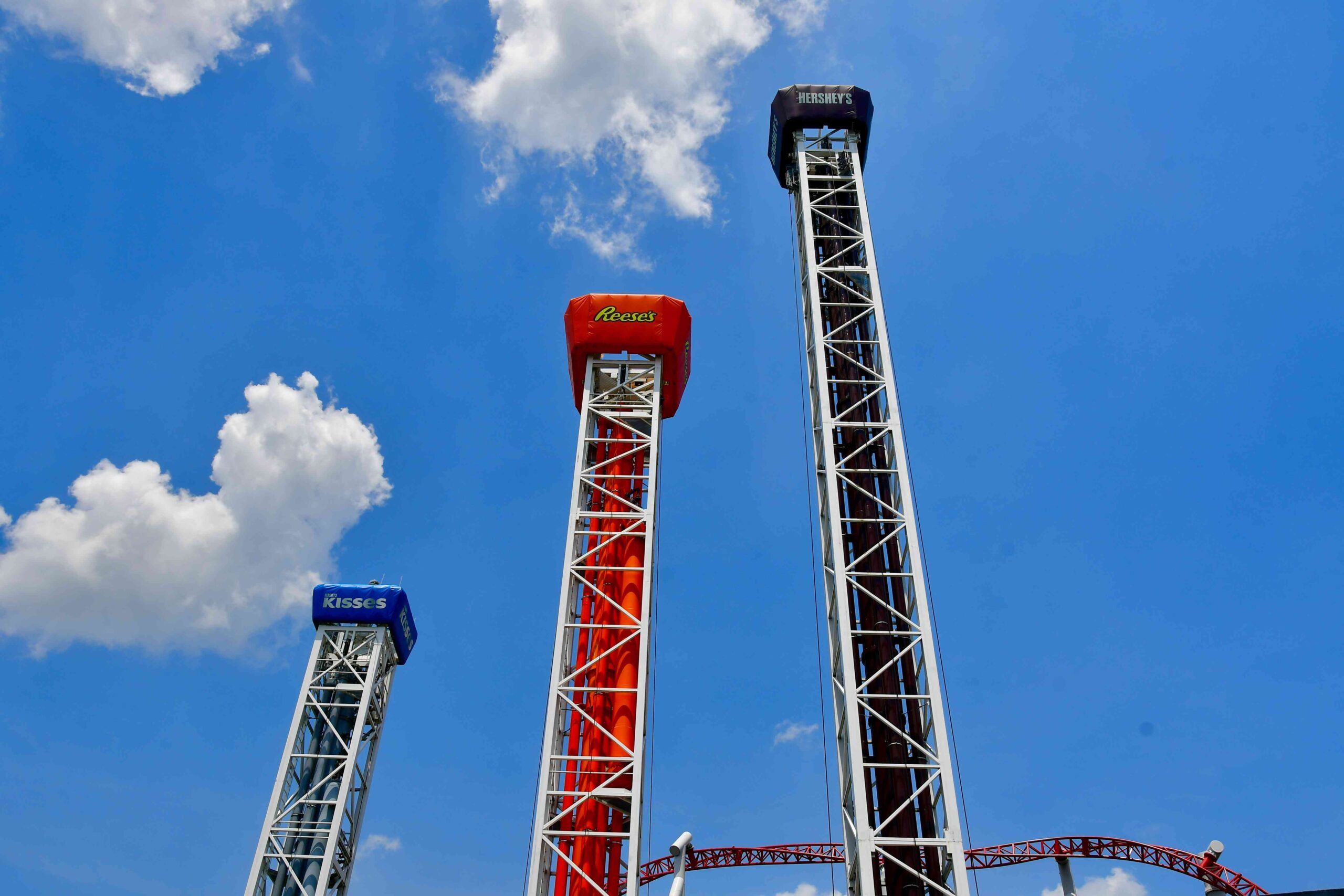 hershey park drop rides